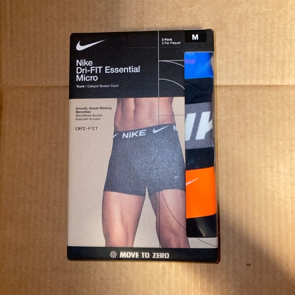 Nike Dri-FIT Essential Micro 3-Pack Trunk - Picture 1 of 7